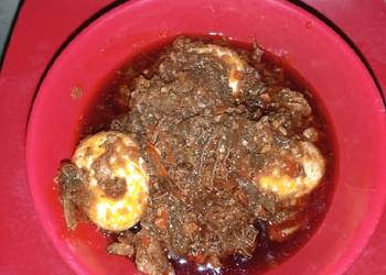 Without Fail Making Recipe Ofada stewAyamase Savory Delicious