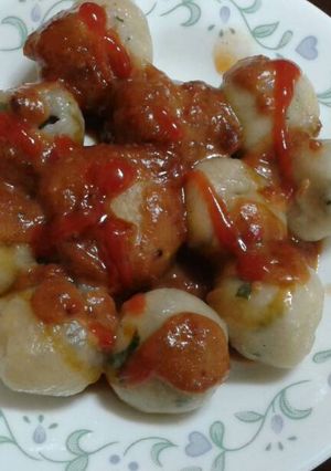 Foto resep Cilok homemade Isi jamur👍