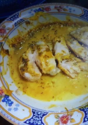 A picture of Grilled chicken breast.