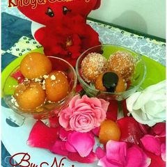 A picture of Khoya GulabJaman.
