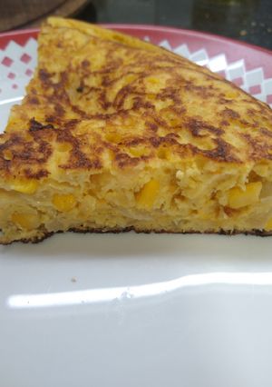 Una foto de Tortilla de choclo!