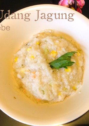 Foto resep Bubur Udang Jagung Ricecooker Praktis