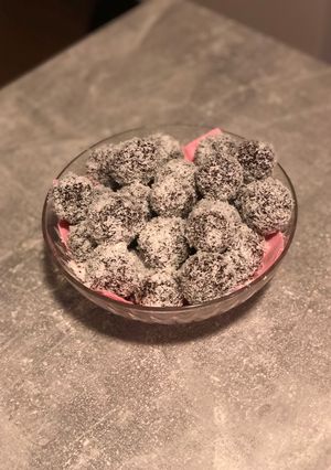 Rumos kókuszgolyó recept fotója