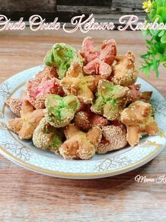 Foto resep Onde Onde Ketawa Rainbow