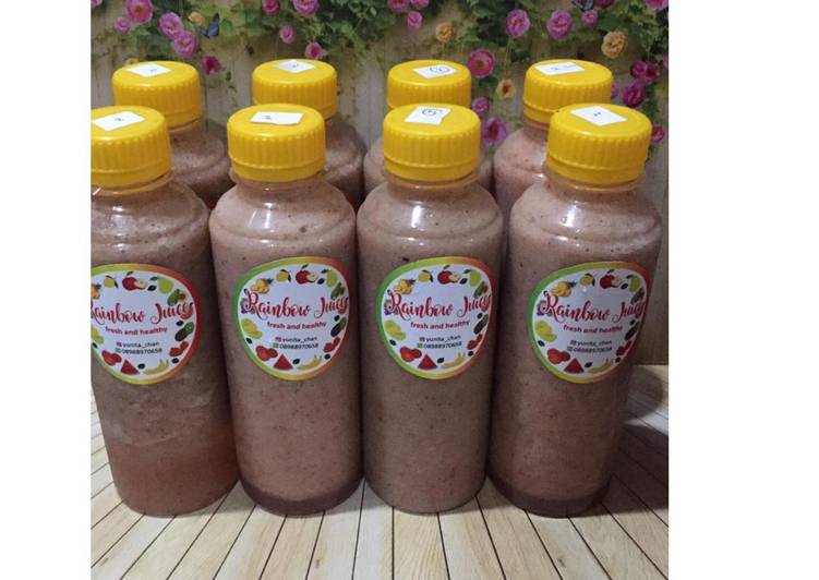 Resep Diet Juice Banana Strawberry Kiwi Okra Anti Gagal