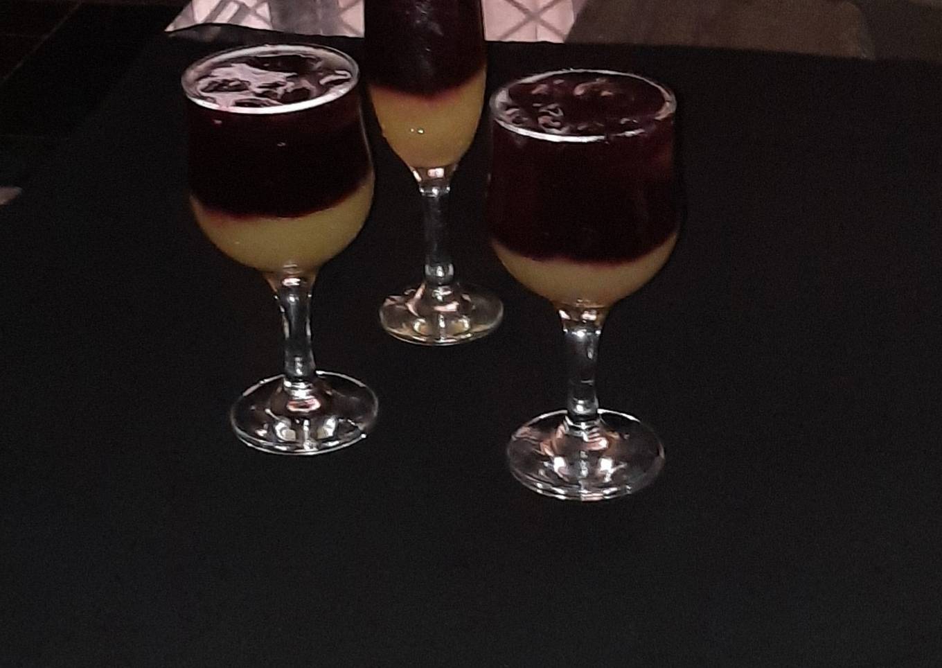 Hibiscus pineapple mocktail