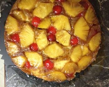 Fresh, Serving Recipe Pineapple Upside Down Cake Delicious Perfect