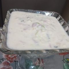 A picture of Vegetables raita.