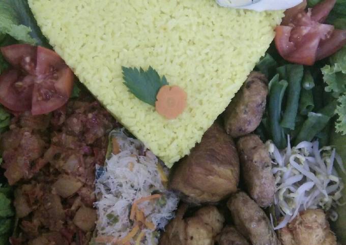 Anti Ribet, Membuat Nasi Kuning Endulitttt 😍 Bahan Sederhana