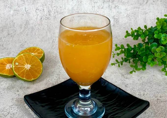 Resep Jus Jeruk Peras Pontianak yang Menggugah Selera