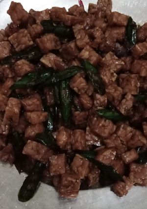 Foto resep Tempe Orek Cabai Hijau