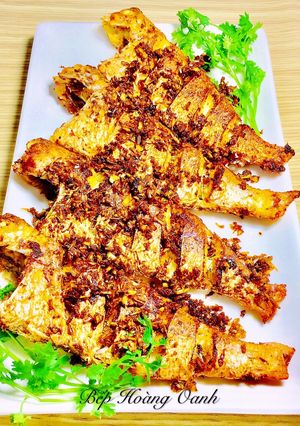 Hình của món Cá Hường Muối Cà Ri Sả.