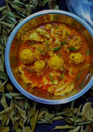 এগ অমলেট কারি (egg omelette curry recipe in Bengali) রেসিপির প্রধান ছবি