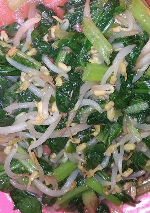 Foto resep Tumis sawi tauge