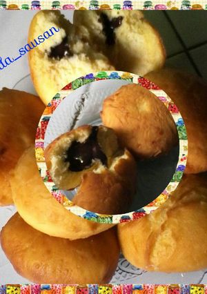 Foto resep Donat menul isi coklat