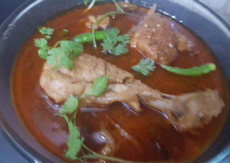 Recipe of Homemade Chicken Ka Salan - Simple &amp; Easy Method Chicken Shorba Recipe l Chicken Curry I