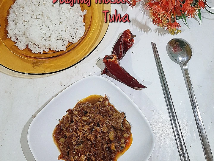 Cara Gampang Menyiapkan Resep 118. Daging Masak Tuha khas kalsel yang Enak Banget Anti Ribet, Bikin Ngiler