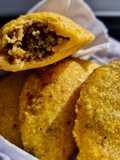 EMPANADAS🌮rellenas de Quinua🥣con Carne Molida...!