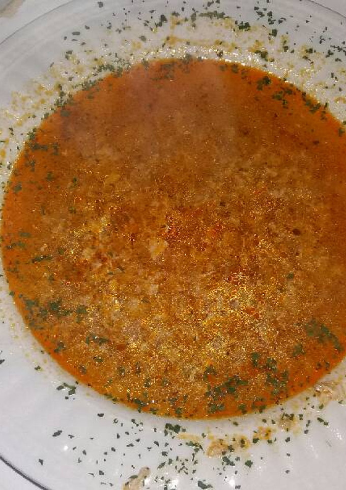 Una foto de Sopa de ajo