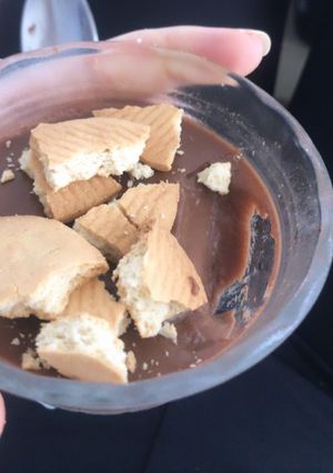 Una foto de Mousse de chocolate saludable