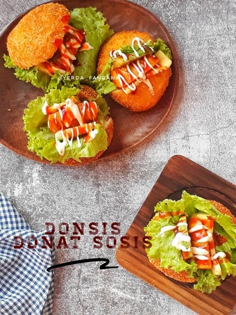 Cara Gampang Menyiapkan Resep Donat Sosis 예르다 🌮 yang Uenak Anti Ribet, Menggugah Selera