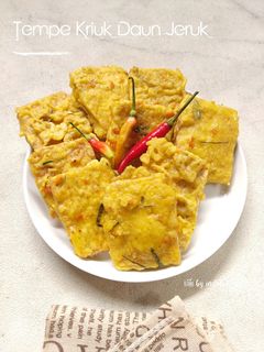 Foto resep Tempe Kriuk Daun Jeruk