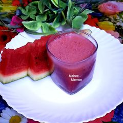 A picture of Watermelon drink.