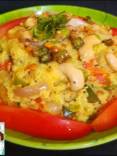 मिक्स वेज काजू उपमा (Mix veg kaju upma recipe in Hindi) रेसिपी मुख्य फोटो