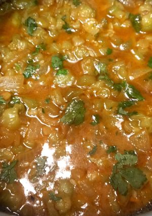 A picture of Vegetable gravy 🥒 🥒🧅🧄🥘.
