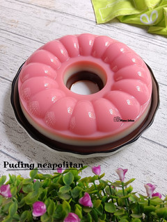 Foto resep Puding neapolitan