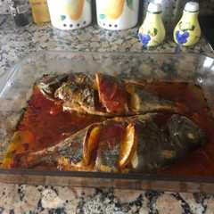 รูปของ Pescado al horno