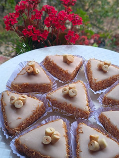صورة لوصفة صابلي بريستيج بذوق الكاراميل وبحشوة جد رائعة 🍰🍯🍥🥮