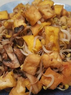Foto resep Tumis Tahu Toge Jamur
