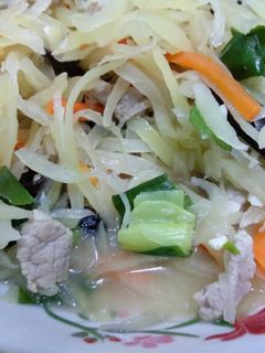 青木瓜炒肉絲 的食譜成品照片