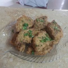 A picture of Qeema custard.