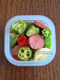 Okra & Frankfurters