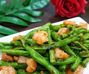 Gampangnya Memasak Tumis Buncis Udang Yummy Mantul