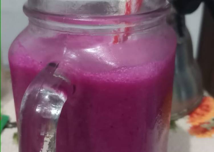 Jus jambu merah buah naga