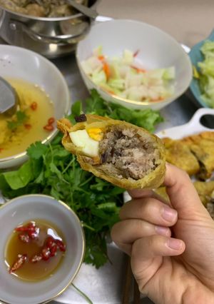 Hình của món Bánh gối.