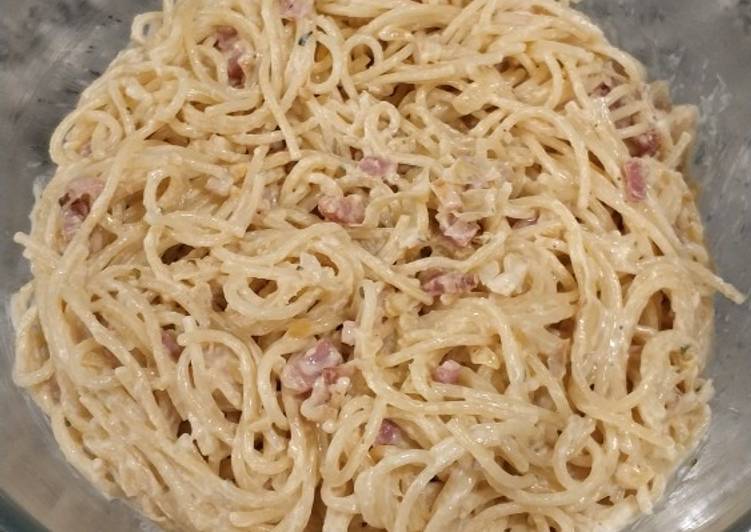 Pasta carbonara