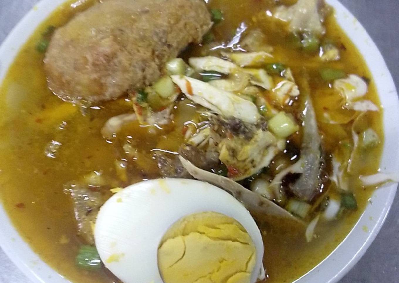 Soto ayam ala medelin first