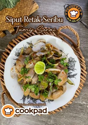 Gambar Siput Retak Seribu Tumis Serai