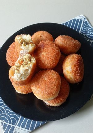 Foto resep Roti Goreng Isi Ayam