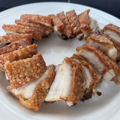 Chinese Roast Pork (Siu Yuk) A picture of Chinese Roast Pork (Siu Yuk).