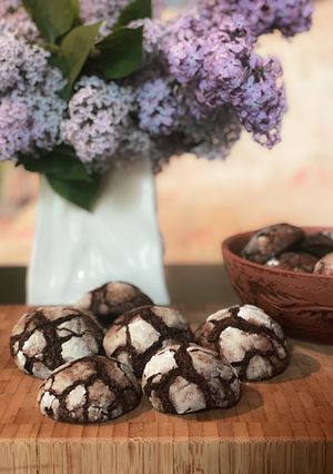 Фото Мармурове шоколадне печиво 🍫.