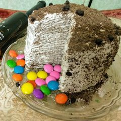 A picture of Crepe cake.