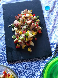 Una foto de Salpicón de pulpo