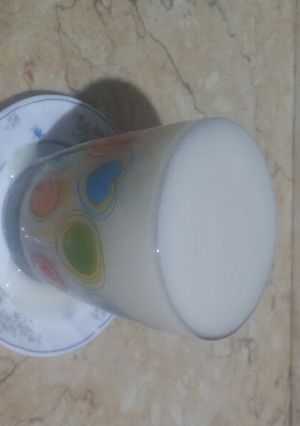 صورة لوصفة طريقة عمل البوظه المنزليه روعه