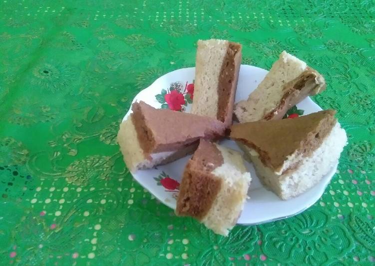 Resep Cake coklat dancow tanpa pengembang dan oven yang Sempurna
