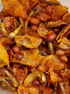 Foto resep Keripik kentang, teri, dan kacang balado